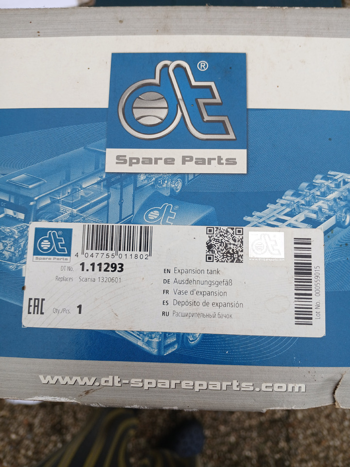 Expansiontank DT 111293 for Scania - Depósito de expansión: foto 2 Expansiontank DT 111293 for Scania - Depósito de expansión: foto 2