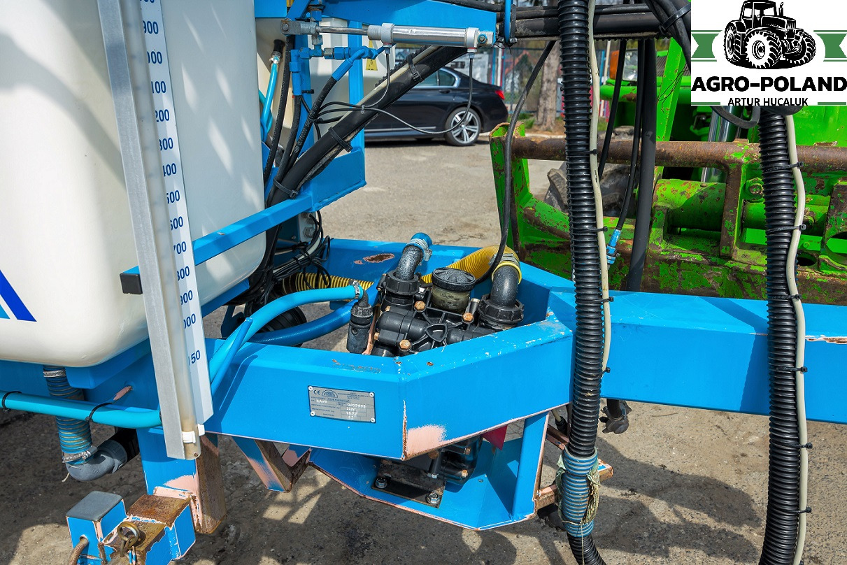 Pulverizador arrastrado AGRIO NAPA 3000 - GPS - 2007 ROK - 18 M: foto 10