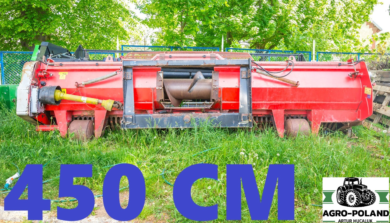 BMV 45 - 450 CM - 2005 ROK - Accesorios para cosechadoras de forraje: foto 1 BMV 45 - 450 CM - 2005 ROK - Accesorios para cosechadoras de forraje: foto 1