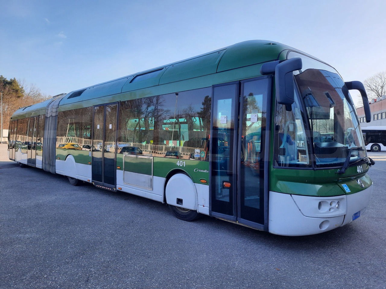 N. 6 Irisbus Cristalis ETB 18 - Autobús articulado, Autobús eléctrico: foto 1 N. 6 Irisbus Cristalis ETB 18 - Autobús articulado, Autobús eléctrico: foto 1