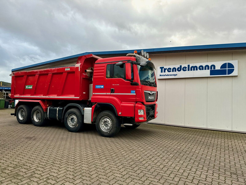 MAN TGS 41.510 EZ 05.2021 8x4 Kipper 18 qm Hinterkipper Hardox Steel - Camión volquete: foto 1 MAN TGS 41.510 EZ 05.2021 8x4 Kipper 18 qm Hinterkipper Hardox Steel - Camión volquete: foto 1
