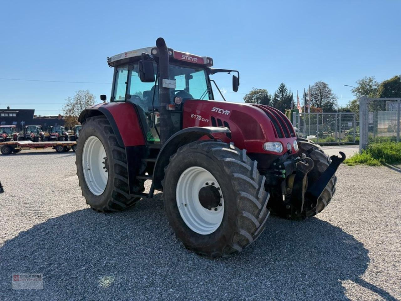 Steyr CVT 6170 - Tractor: foto 1 Steyr CVT 6170 - Tractor: foto 1
