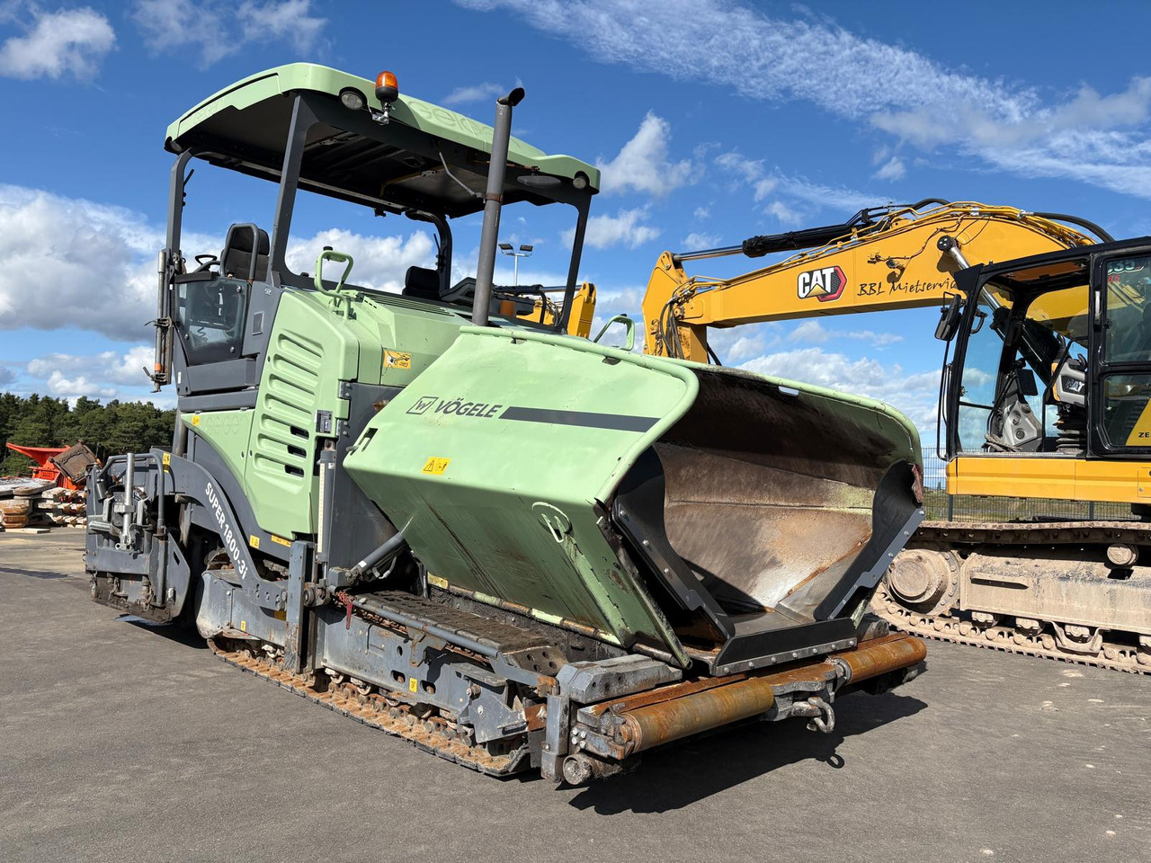 VÖGELE SUPER 1800-3i - Pavimentadora de asfalto: foto 3 VÖGELE SUPER 1800-3i - Pavimentadora de asfalto: foto 3