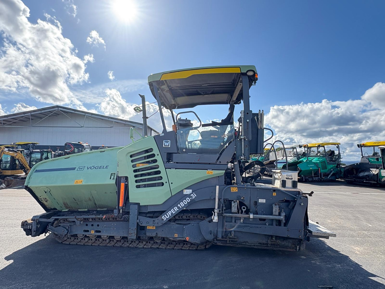 VÖGELE SUPER 1800-3i - Pavimentadora de asfalto: foto 5 VÖGELE SUPER 1800-3i - Pavimentadora de asfalto: foto 5