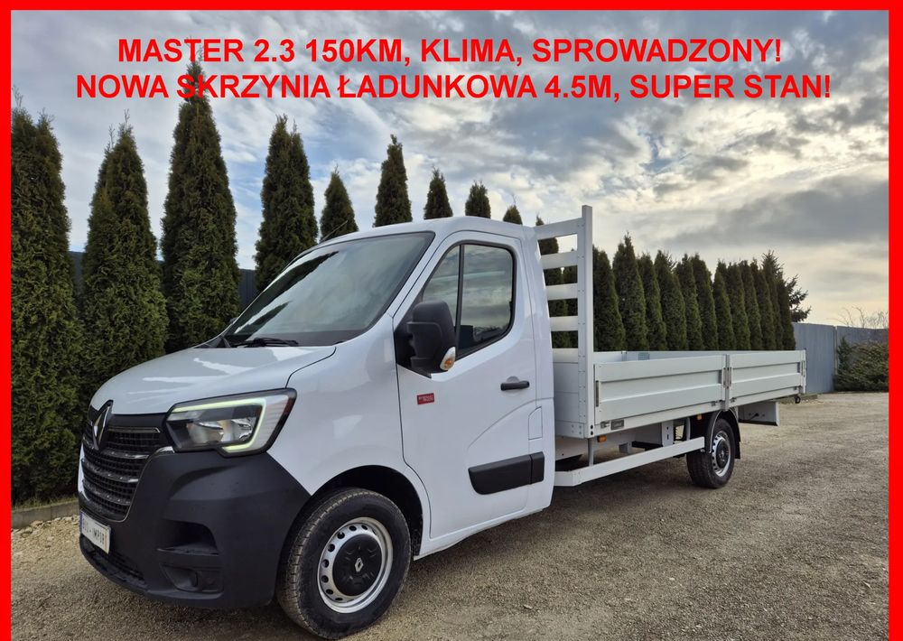 Renault Master 2.3 150KM/ Nowa Skrzynia 4.5m/ - Furgoneta caja abierta: foto 2 Renault Master 2.3 150KM/ Nowa Skrzynia 4.5m/ - Furgoneta caja abierta: foto 2