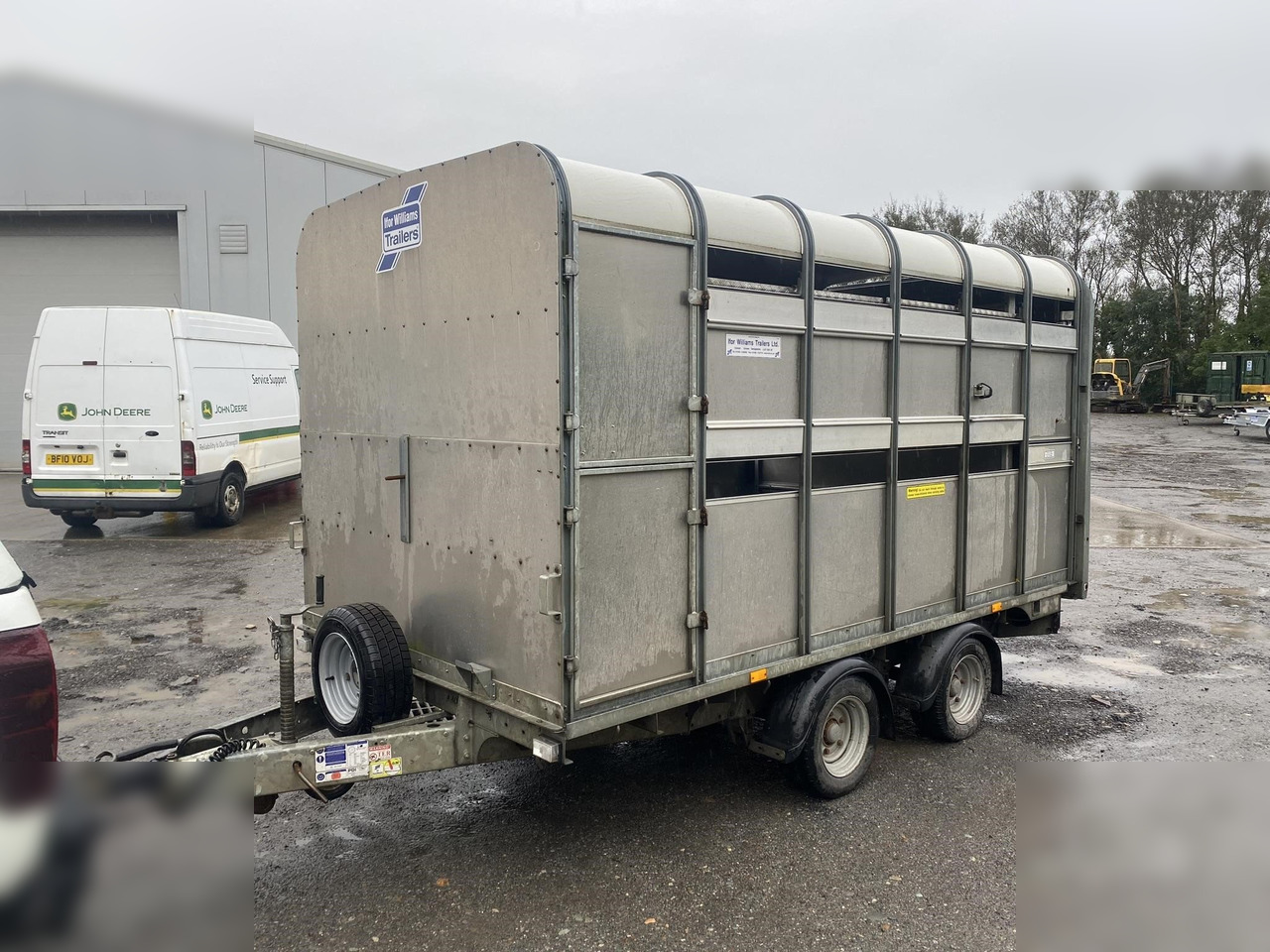 2018 IFOR WILLIAMS DP120 - Remolque transporte de ganado: foto 3 2018 IFOR WILLIAMS DP120 - Remolque transporte de ganado: foto 3