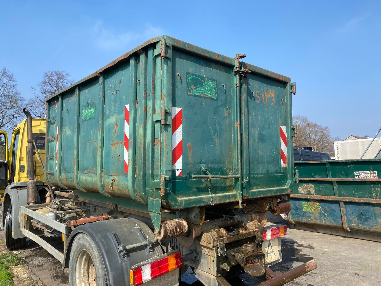 Hüllenkremer 10 cbm Stahlcontainer mit - Contenedor de gancho: foto 2 Hüllenkremer 10 cbm Stahlcontainer mit - Contenedor de gancho: foto 2
