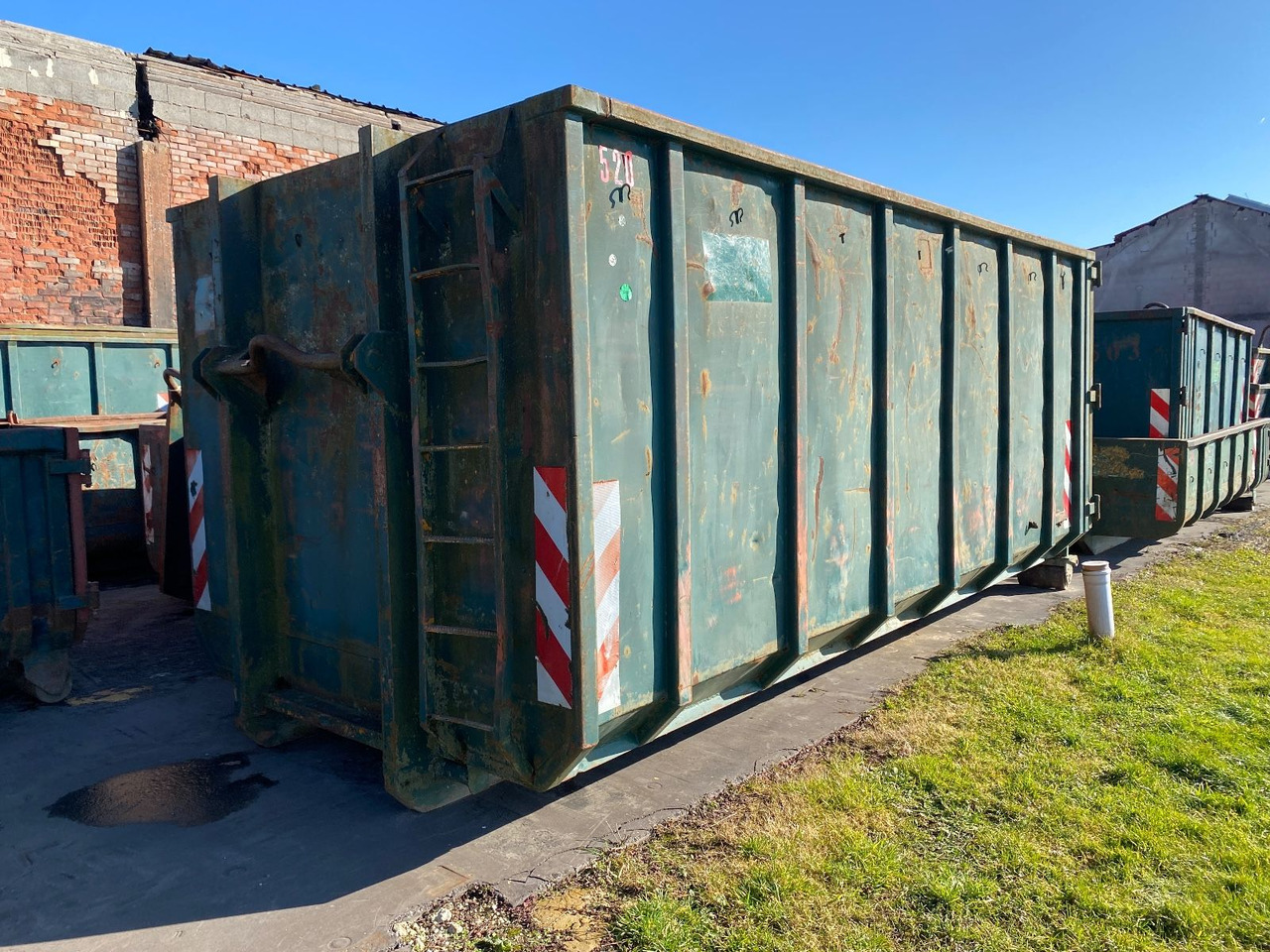Hüllenkremer 23 cbm Stahlcontainer - Contenedor de gancho: foto 1 Hüllenkremer 23 cbm Stahlcontainer - Contenedor de gancho: foto 1