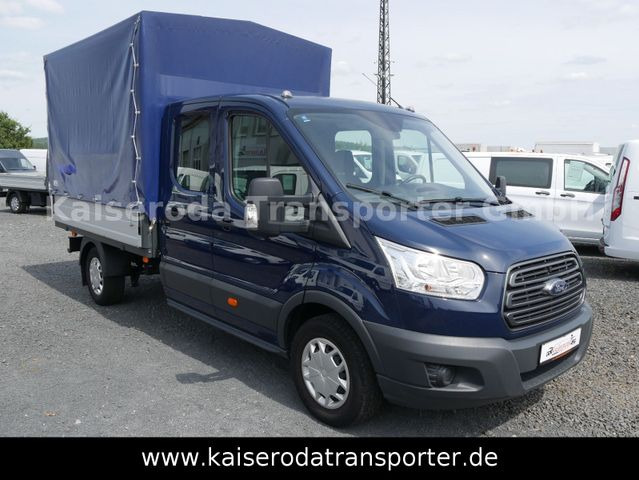 Ford Transit 350 L3 HA DoKa 7-Si. Pr.-Plane Klima AHK - Furgoneta con lona: foto 3 Ford Transit 350 L3 HA DoKa 7-Si. Pr.-Plane Klima AHK - Furgoneta con lona: foto 3