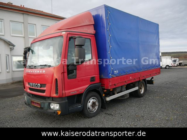 Iveco Eurocargo ML75E16 Pritsche Plane Aluca Regale - Furgoneta con lona: foto 1 Iveco Eurocargo ML75E16 Pritsche Plane Aluca Regale - Furgoneta con lona: foto 1