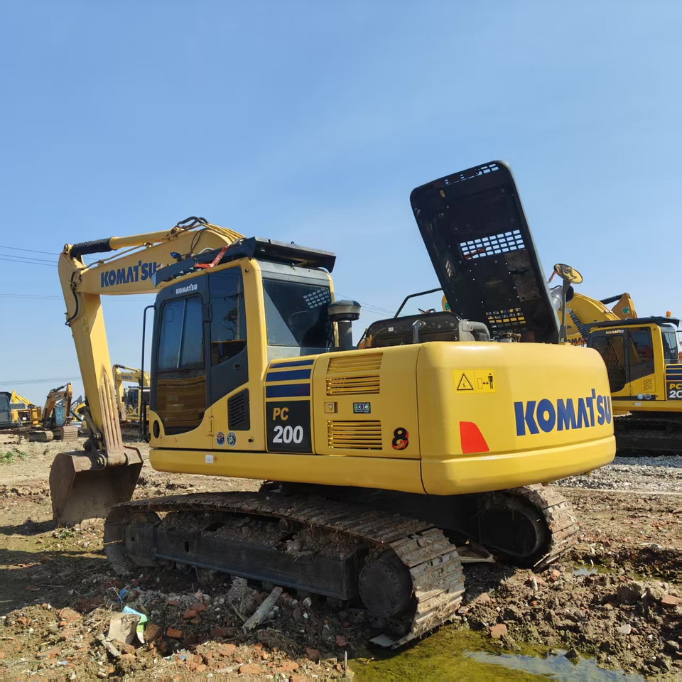 KOMATSU pc200 hot sale 20 tons excavator japan brand - Excavadora de cadenas: foto 1 KOMATSU pc200 hot sale 20 tons excavator japan brand - Excavadora de cadenas: foto 1