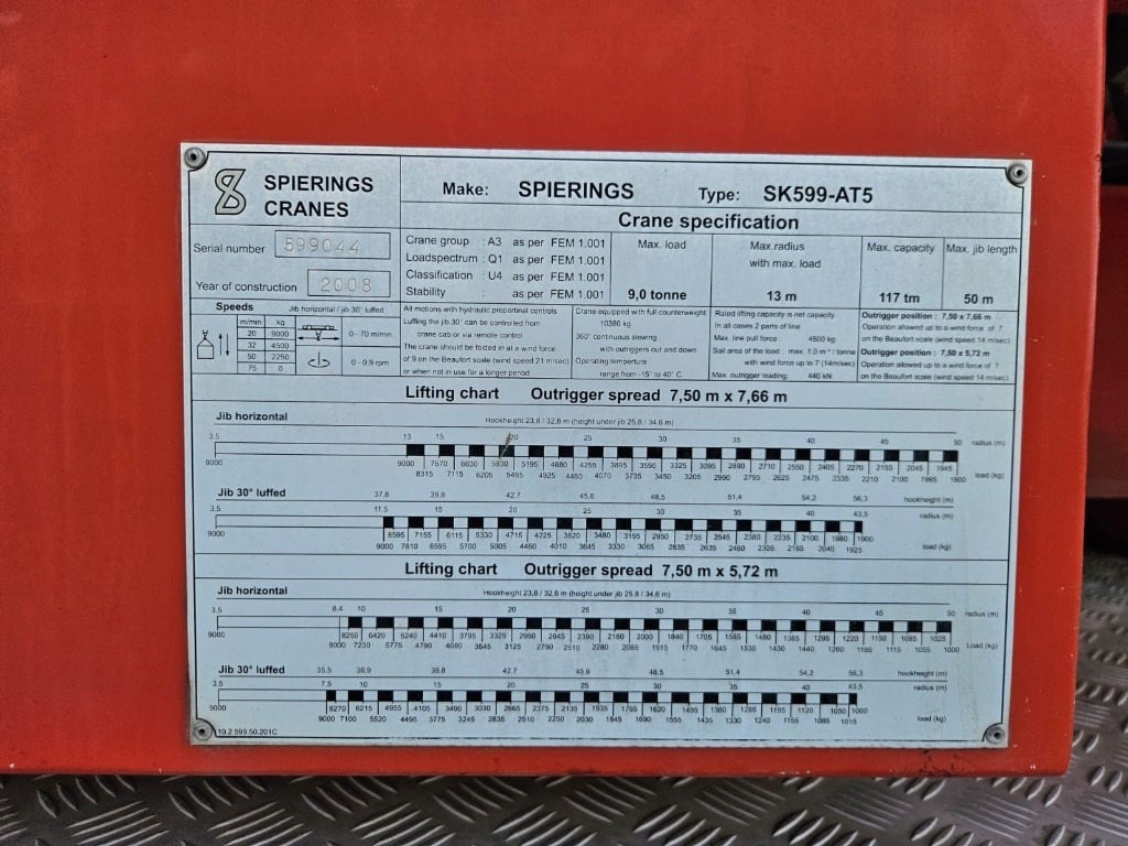 Spierings AT5 - 599 - Grúa automontante: foto 4 Spierings AT5 - 599 - Grúa automontante: foto 4