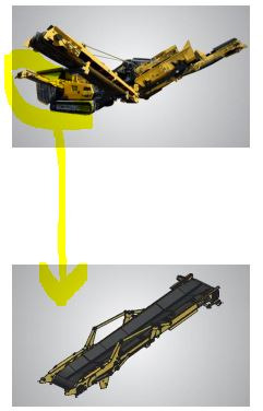 Seitenband für eine R3h Prallbrechanlage - Banda transportadora: foto 5 Seitenband für eine R3h Prallbrechanlage - Banda transportadora: foto 5