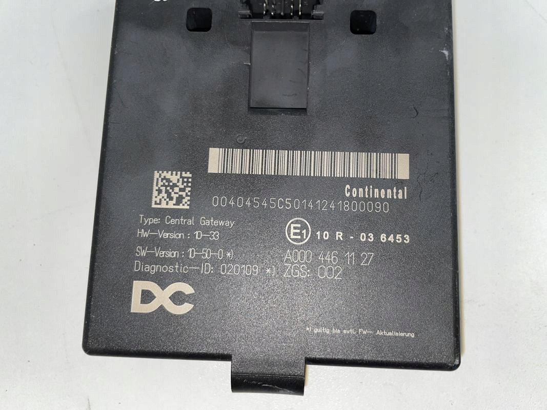 MERCEDES ACTROS MP4 STEROWNIK ZGS A0004461127 - Sistema eléctrico para Camión: foto 2 MERCEDES ACTROS MP4 STEROWNIK ZGS A0004461127 - Sistema eléctrico para Camión: foto 2