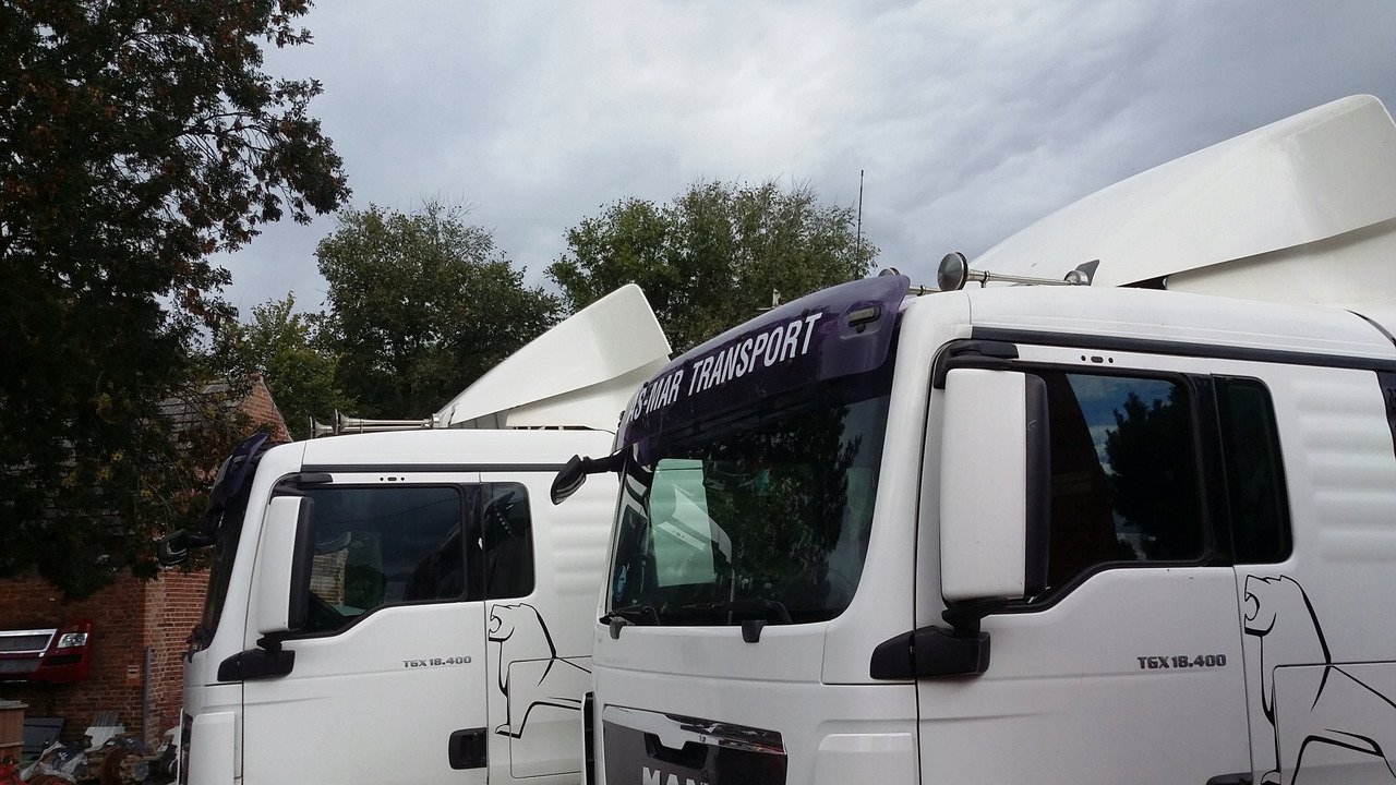 SPOILER SPOJLER OWIEWKA DACH DESKA MAN TGX XL - Aerodinámica/ Spoiler para Camión: foto 4 SPOILER SPOJLER OWIEWKA DACH DESKA MAN TGX XL - Aerodinámica/ Spoiler para Camión: foto 4