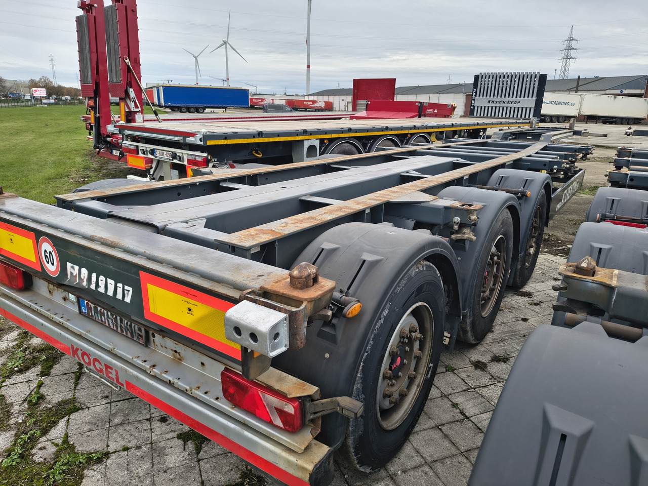 Kögel 40ft containerchassis - Semirremolque: foto 2 Kögel 40ft containerchassis - Semirremolque: foto 2