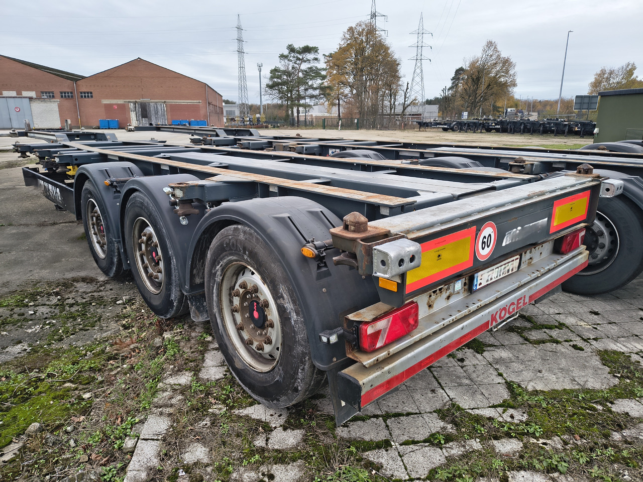 Kögel 40ft containerchassis - Semirremolque: foto 5 Kögel 40ft containerchassis - Semirremolque: foto 5