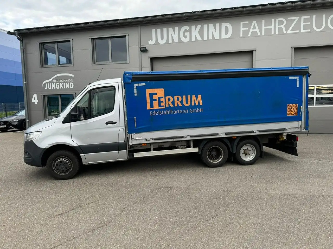 Mercedes-Benz Sprinter 519 CDI Pritsche+Plane 6x2 XXL - Furgoneta con lona: foto 2 Mercedes-Benz Sprinter 519 CDI Pritsche+Plane 6x2 XXL - Furgoneta con lona: foto 2