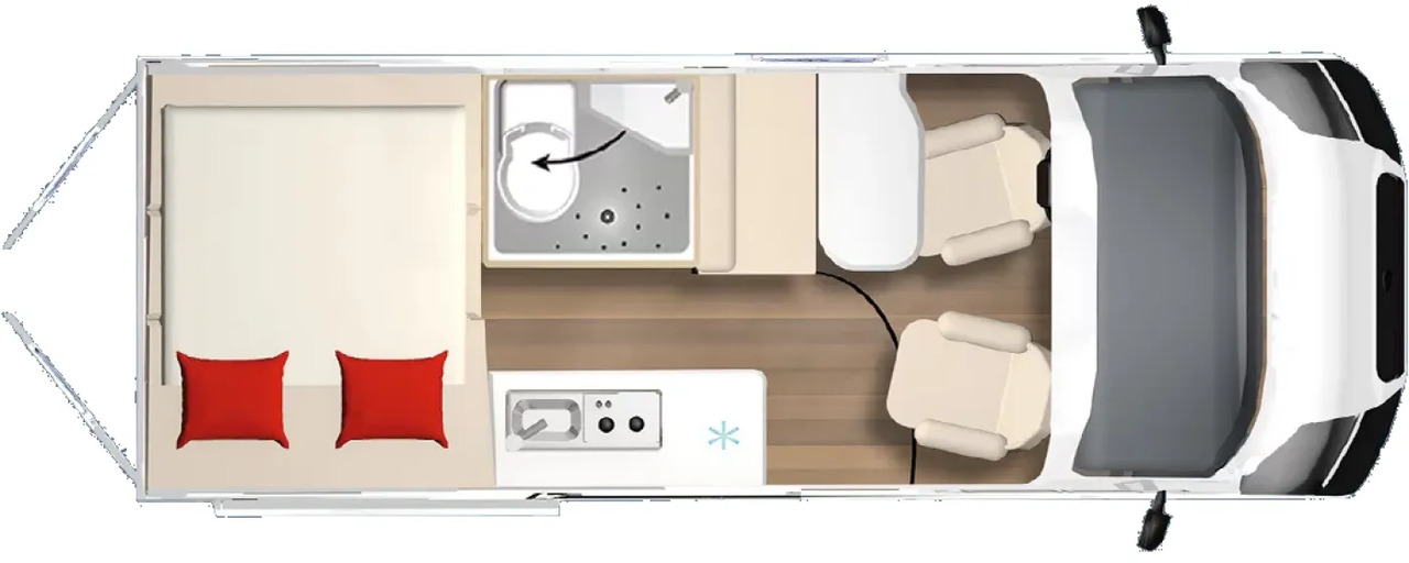 Bürstner B66 C 600 B 66 Voll ausgestattet - Cámper: foto 2 Bürstner B66 C 600 B 66 Voll ausgestattet - Cámper: foto 2