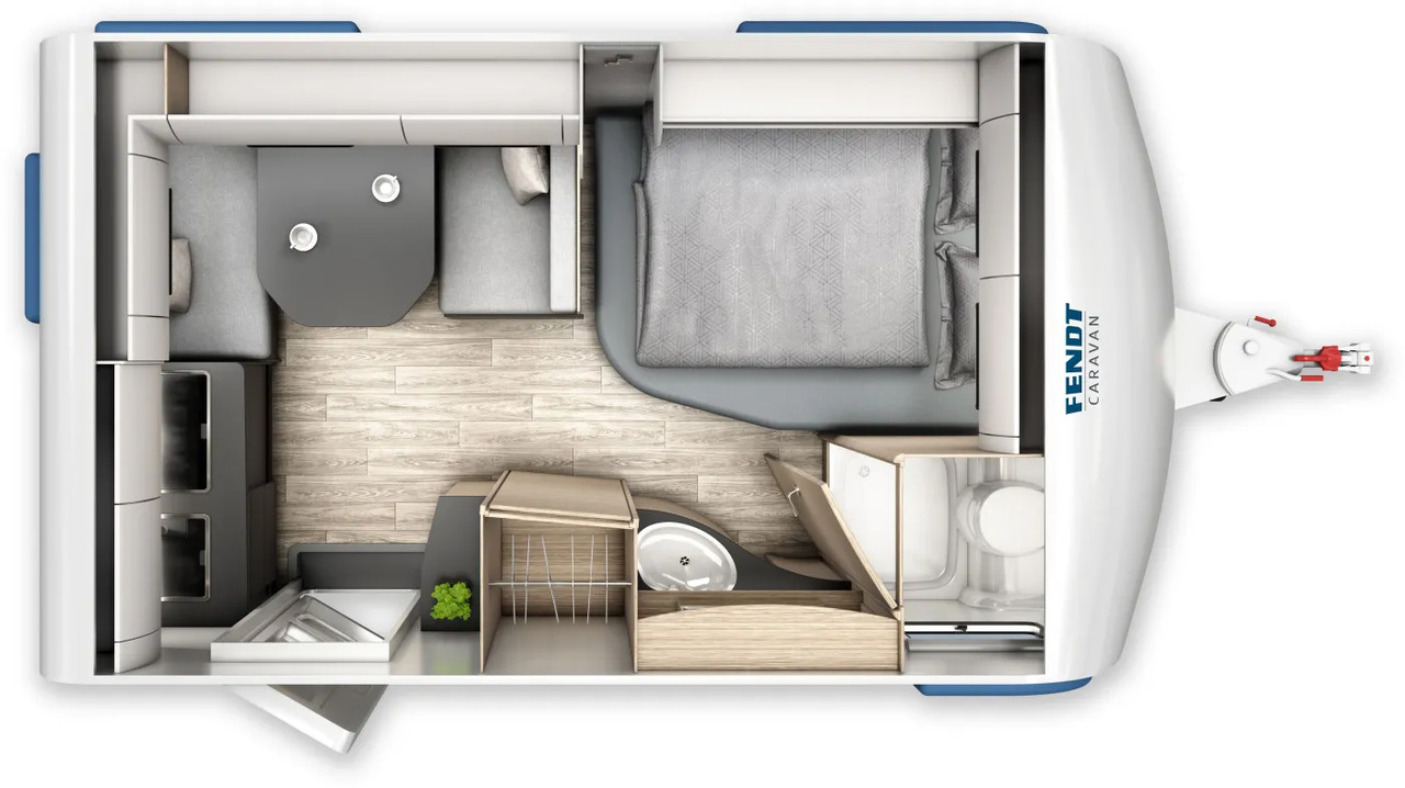Wohnwagen Fendt Apero Activ 390 FH Modell 2026 - Caravana: foto 2 Wohnwagen Fendt Apero Activ 390 FH Modell 2026 - Caravana: foto 2