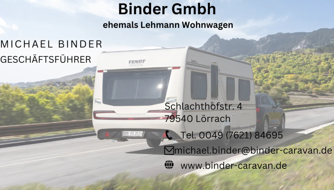 Wohnwagen Fendt Bianco Activ 515 SKF Neues Modell - Caravana: foto 1 Wohnwagen Fendt Bianco Activ 515 SKF Neues Modell - Caravana: foto 1