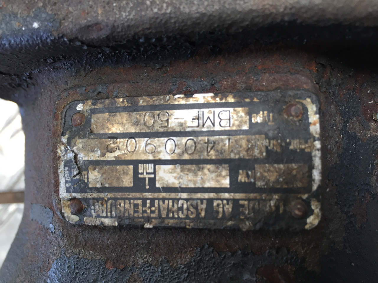 Gebrauchte Hydraulikpumpe, BMF 50, Artikel-Nr. : 1400902 - Bomba hidráulica para Camión: foto 5 Gebrauchte Hydraulikpumpe, BMF 50, Artikel-Nr. : 1400902 - Bomba hidráulica para Camión: foto 5