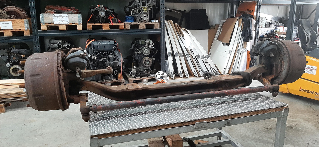 Gebrauchte MAN 19.422, F90, Vorderachse, Artikel - Nr. : 81.99999 - 9999 - Eje delantero para Camión: foto 4 Gebrauchte MAN 19.422, F90, Vorderachse, Artikel - Nr. : 81.99999 - 9999 - Eje delantero para Camión: foto 4