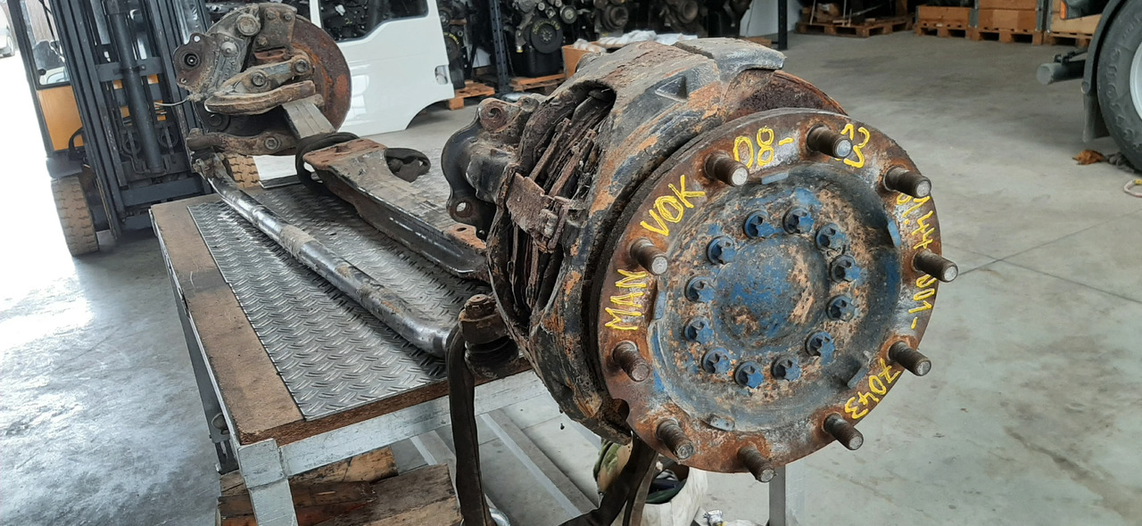 Gebrauchte MAN, Vorderachse, Artikel - Nr. : 81.4401 - 7043 - Eje delantero para Camión: foto 3 Gebrauchte MAN, Vorderachse, Artikel - Nr. : 81.4401 - 7043 - Eje delantero para Camión: foto 3