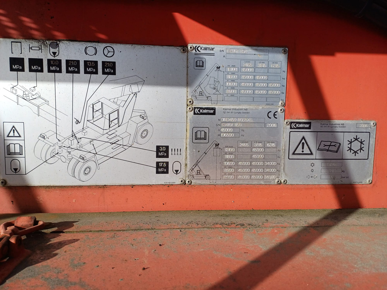 Reach stacker KALMAR DRD 450 80 S5XS: foto 7