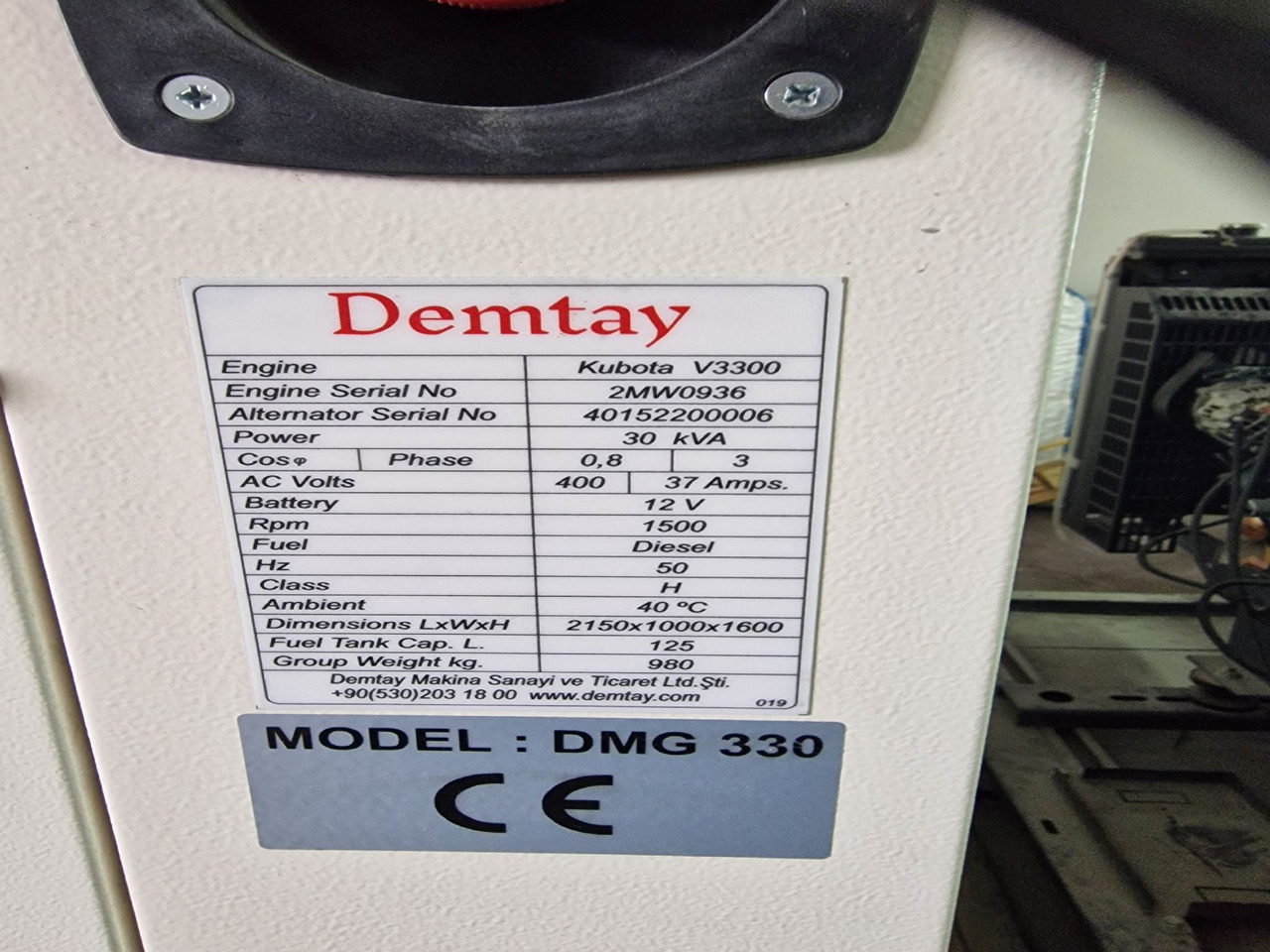 Kubota V3300 DMG 330 - Equipo de taller: foto 2 Kubota V3300 DMG 330 - Equipo de taller: foto 2