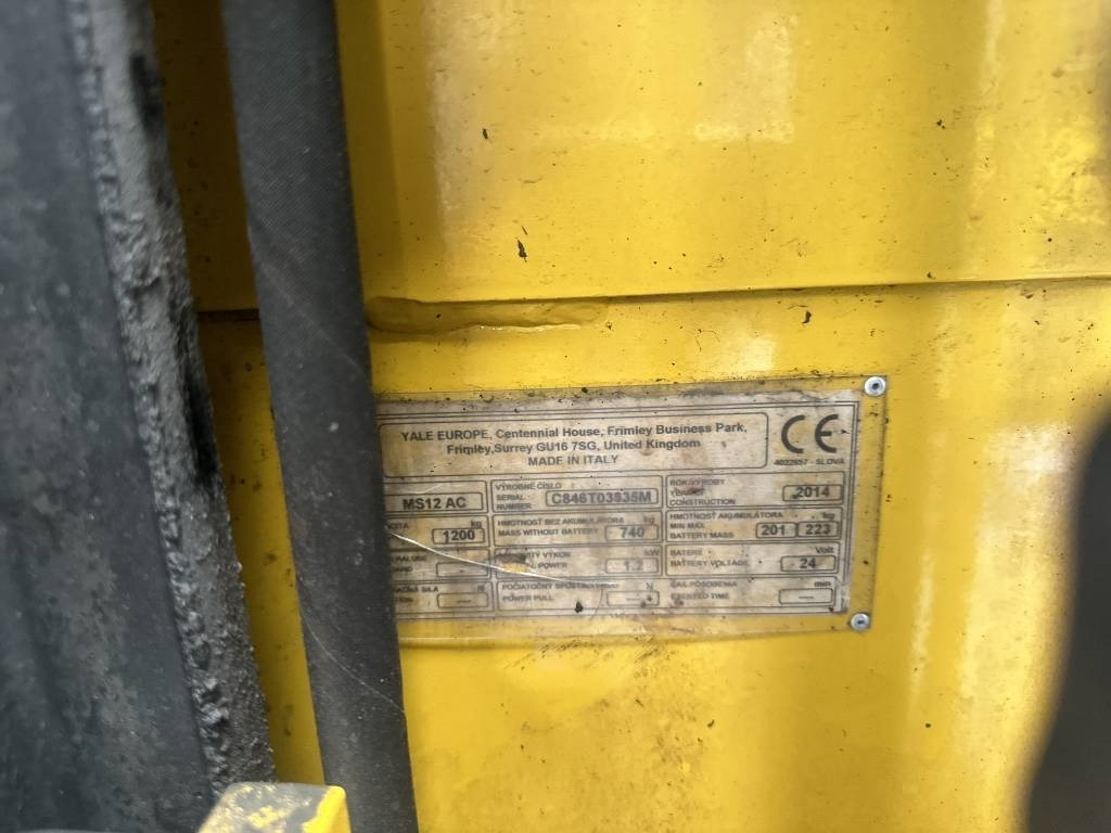 Yale ms12 - Apilador: foto 2 Yale ms12 - Apilador: foto 2