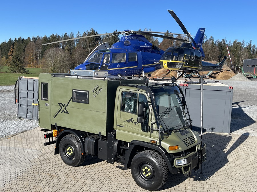 Autocaravana Unimog Unimog U300 Camper, Wohnmobil, Aufbau ist Wechselbar: foto 15