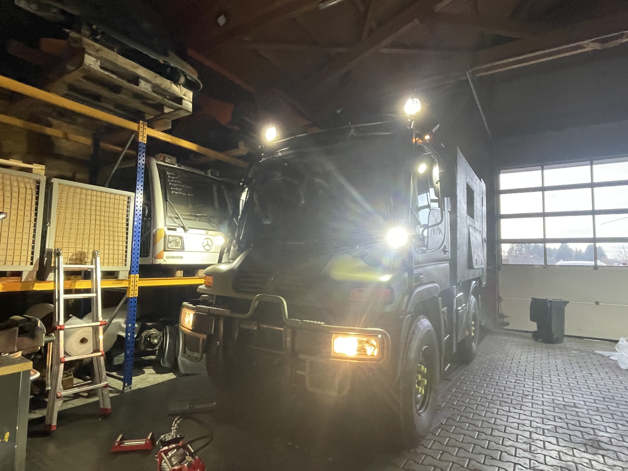 Autocaravana Unimog Unimog U300 Camper, Wohnmobil, Aufbau ist Wechselbar: foto 40