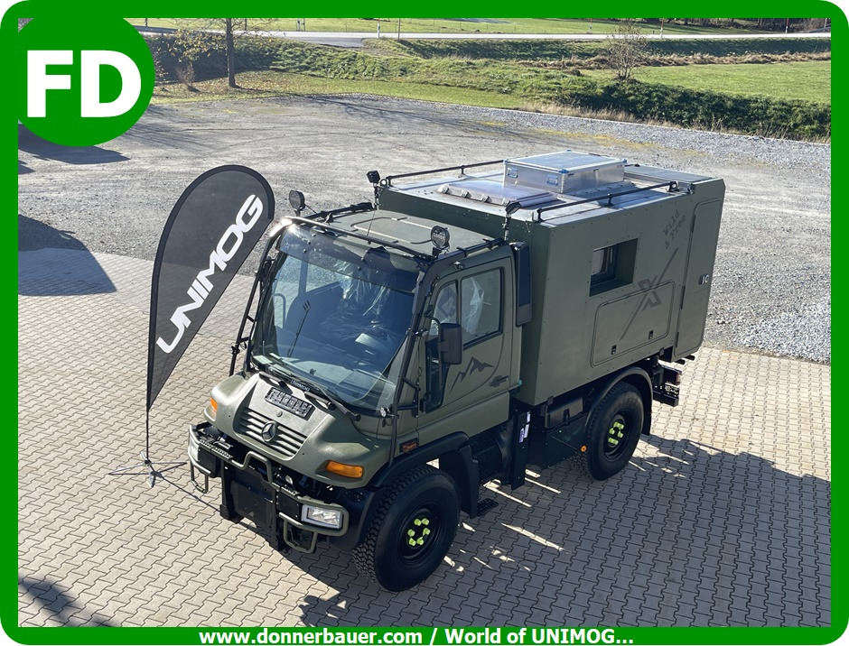 Autocaravana Unimog Unimog U300 Camper, Wohnmobil, Aufbau ist Wechselbar: foto 12