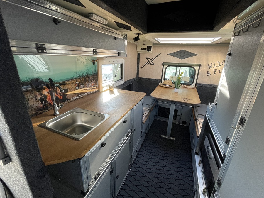 Autocaravana Unimog Unimog U300 Camper, Wohnmobil, Aufbau ist Wechselbar: foto 29