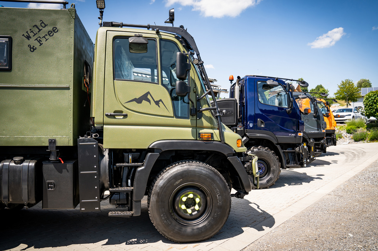 Autocaravana Unimog Unimog U300 Camper, Wohnmobil, Aufbau ist Wechselbar: foto 6