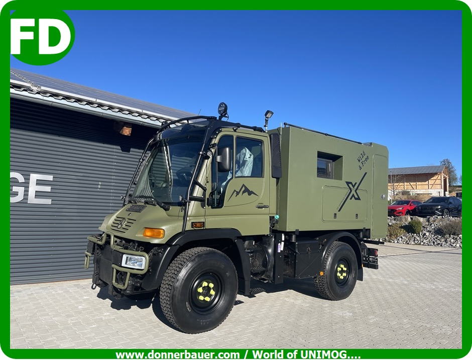 Autocaravana Unimog Unimog U300 Camper, Wohnmobil, Aufbau ist Wechselbar: foto 8