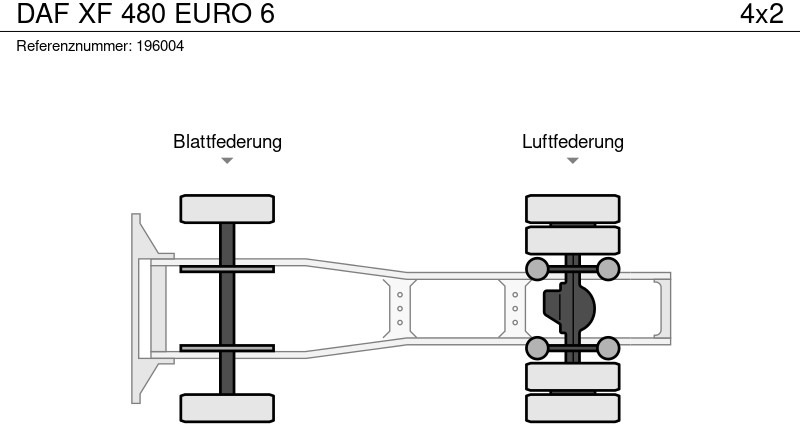 Cabeza tractora DAF XF 480 EURO 6: foto 13 Cabeza tractora DAF XF 480 EURO 6: foto 13