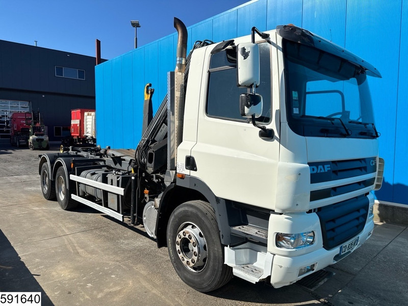 DAF CF 380 6X4, EURO 3, Manual, Steel, HIAB, DALBY - Camión multibasculante, Camión grúa: foto 3 DAF CF 380 6X4, EURO 3, Manual, Steel, HIAB, DALBY - Camión multibasculante, Camión grúa: foto 3