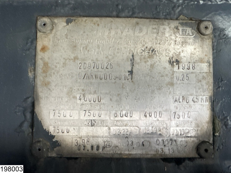 ELLINGHAUS Fuel 40.000 Liter, 6 Comp, ADR - Semirremolque cisterna: foto 4 ELLINGHAUS Fuel 40.000 Liter, 6 Comp, ADR - Semirremolque cisterna: foto 4