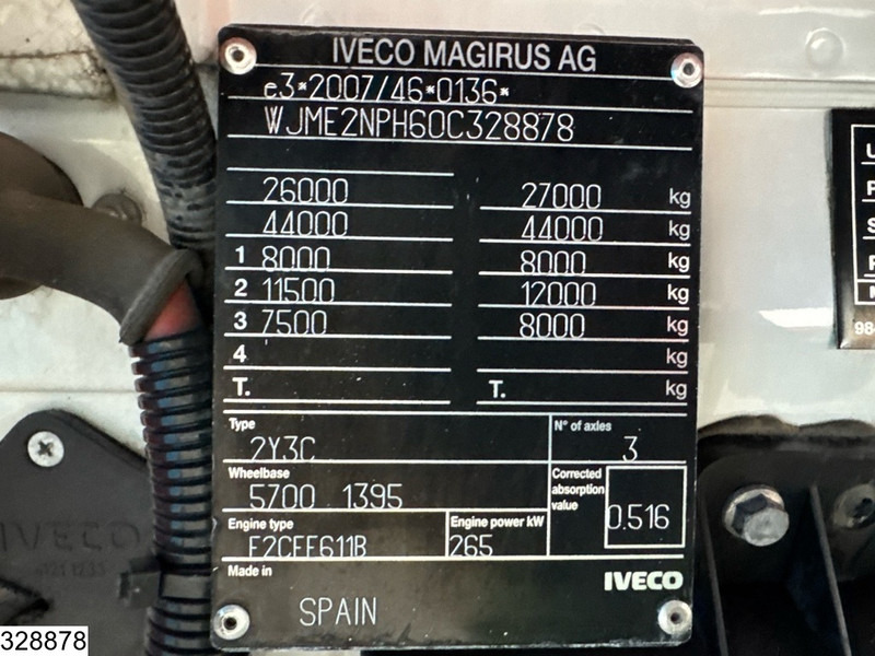 Camión caja abierta, Camión grúa Iveco Stralis 360 6x2, Euro 6, Palfinger, Remote: foto 7
