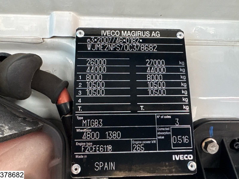 Iveco Trakker 360 6x4, EURO 6, Steelsuspension, Hub reduction - Camión caja abierta: foto 5 Iveco Trakker 360 6x4, EURO 6, Steelsuspension, Hub reduction - Camión caja abierta: foto 5