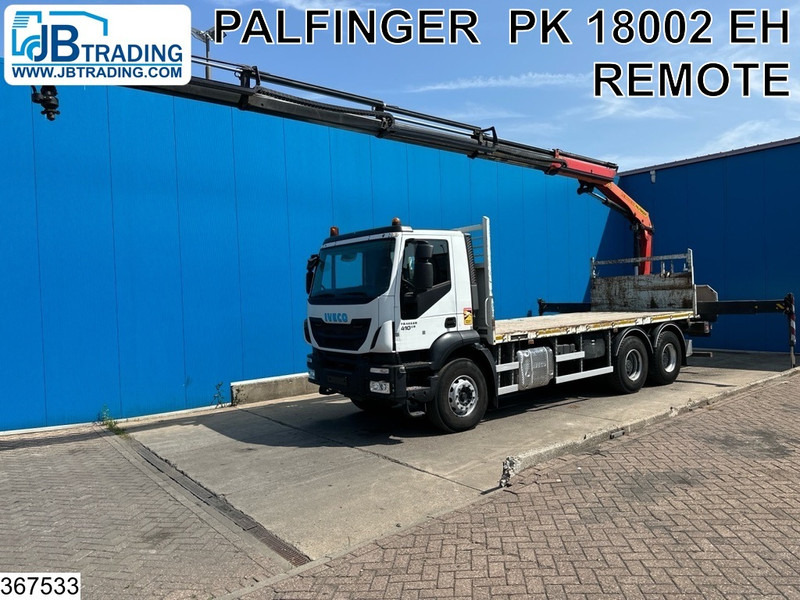 Iveco Trakker 410 6X4, EURO 6, Steel suspension, Retarder - Camión caja abierta, Camión grúa: foto 1 Iveco Trakker 410 6X4, EURO 6, Steel suspension, Retarder - Camión caja abierta, Camión grúa: foto 1