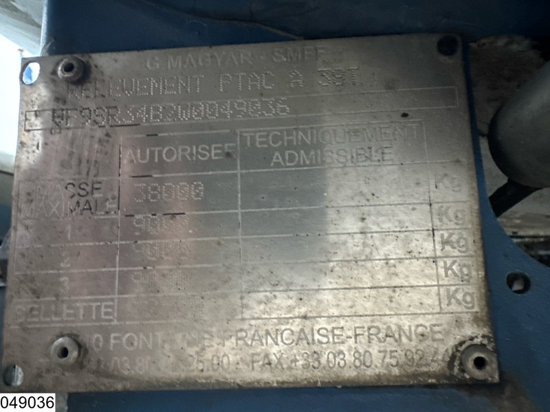 Magyar Food 26.000 Liter, 1 Comp - Semirremolque cisterna: foto 4 Magyar Food 26.000 Liter, 1 Comp - Semirremolque cisterna: foto 4