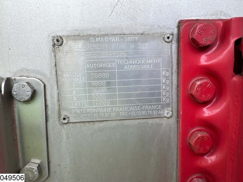 Magyar Food Magyar, 38980 Liter, 4 Compartimenten - Semirremolque cisterna: foto 4 Magyar Food Magyar, 38980 Liter, 4 Compartimenten - Semirremolque cisterna: foto 4