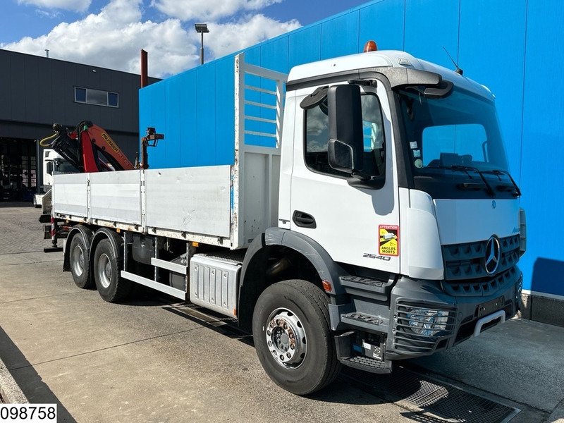 Mercedes-Benz Arocs 2640 6X4, EURO 6, Retarder, Palfinger - Camión caja abierta, Camión grúa: foto 4 Mercedes-Benz Arocs 2640 6X4, EURO 6, Retarder, Palfinger - Camión caja abierta, Camión grúa: foto 4