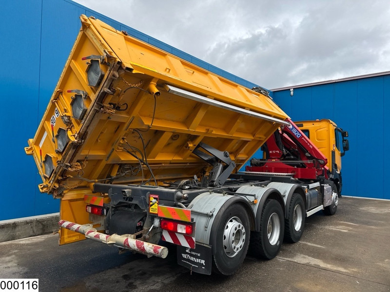 Renault C 430 8x4, EURO 6, HMF, Garnier - Camión volquete, Camión grúa: foto 2 Renault C 430 8x4, EURO 6, HMF, Garnier - Camión volquete, Camión grúa: foto 2