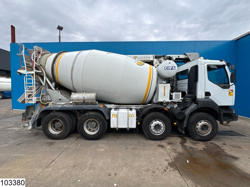 Camión hormigonera Renault Kerax 370 8x4, EURO 3, Cifa, 9m3, Remote: foto 18