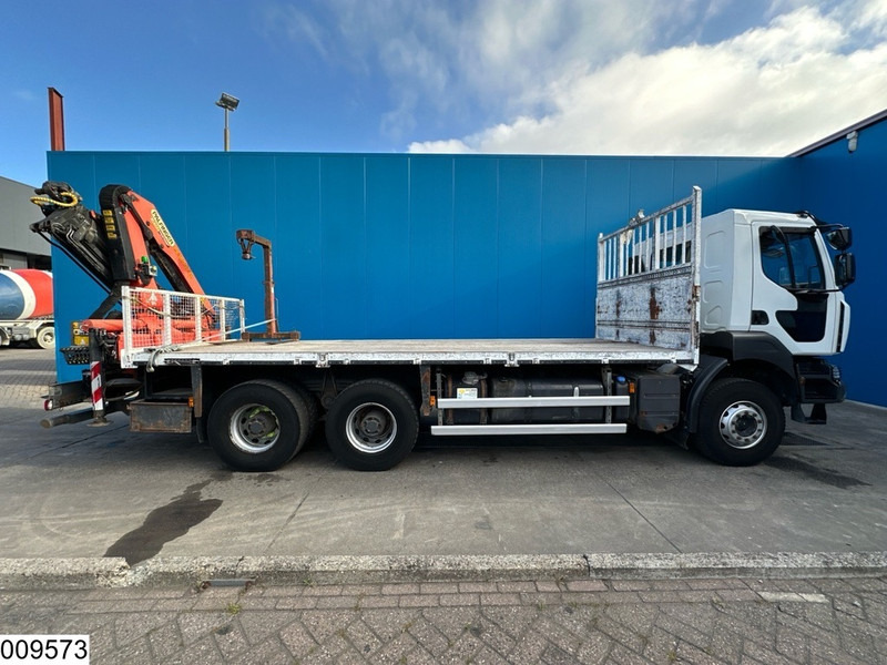 Camión caja abierta, Camión grúa Renault Kerax 380 Dxi 6X4, EURO 6, Retarder, Palfinger, Remote: foto 11