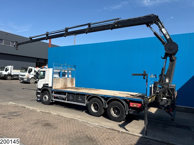 Scania P 410 6x4, EURO 6, Retarder, HIAB, Remote - Camión caja abierta, Camión grúa: foto 2 Scania P 410 6x4, EURO 6, Retarder, HIAB, Remote - Camión caja abierta, Camión grúa: foto 2